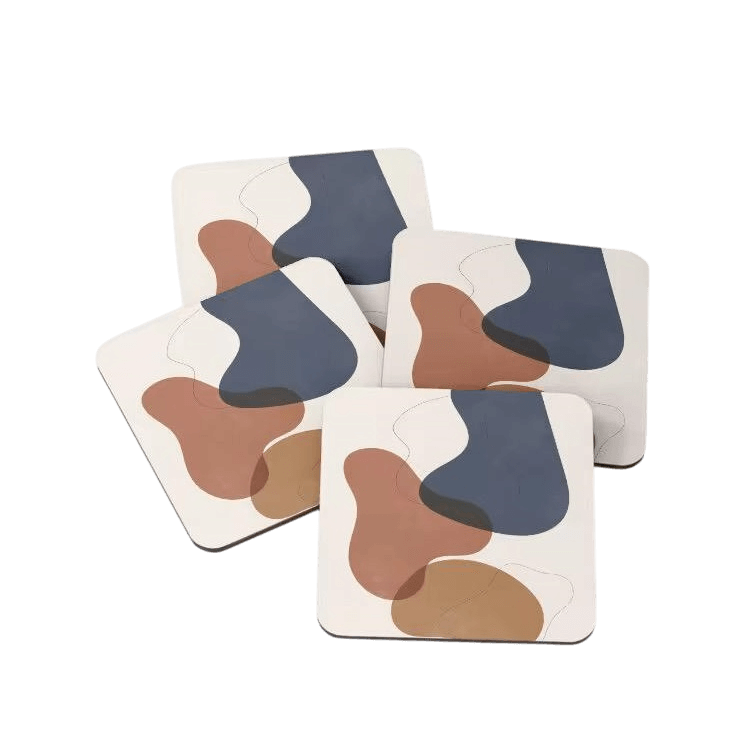 MDF PRINTED COASTER SQUARE SHAPE (DECAL)